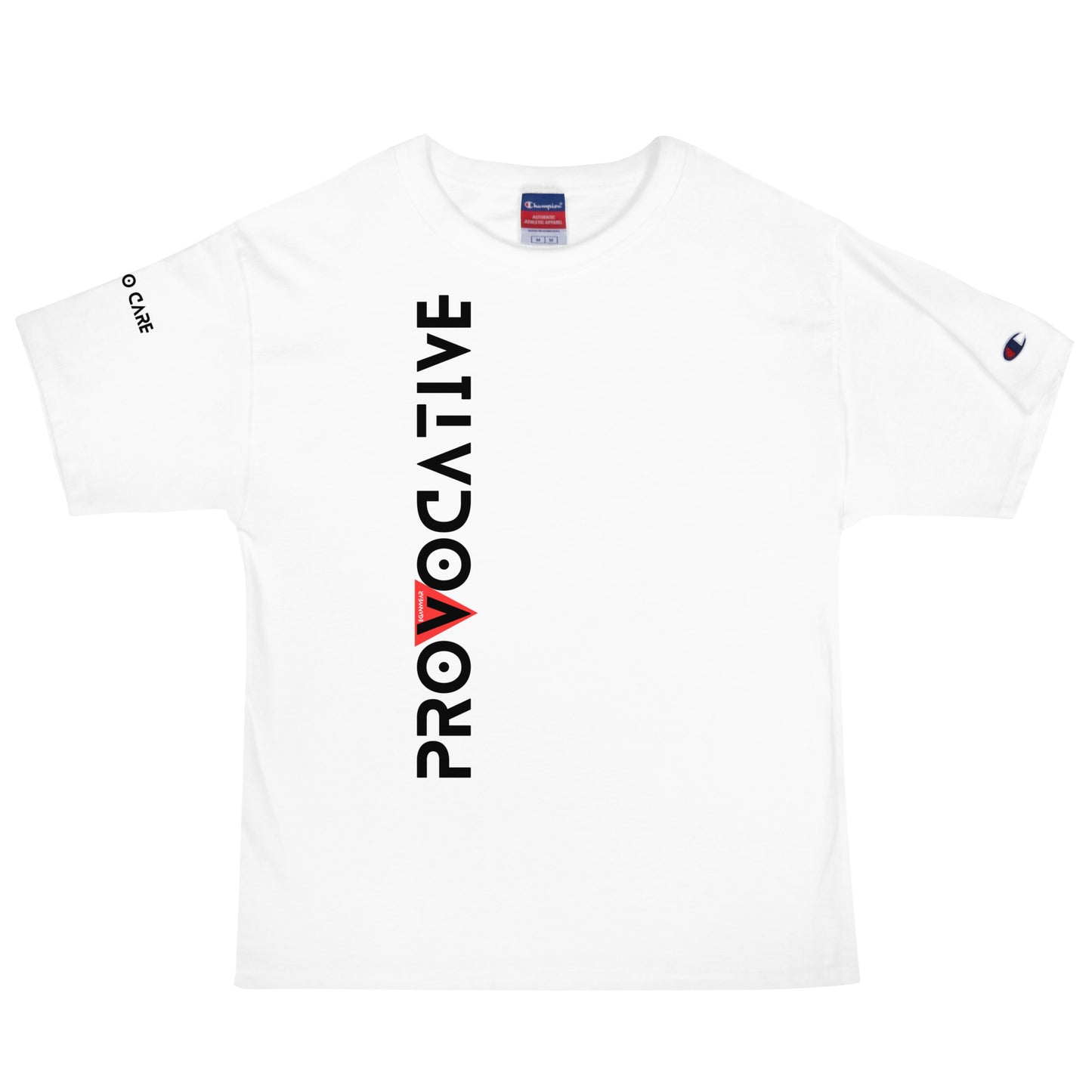 WHT Men's Champion X Provocative T-Shirt - Vodka is Vegan