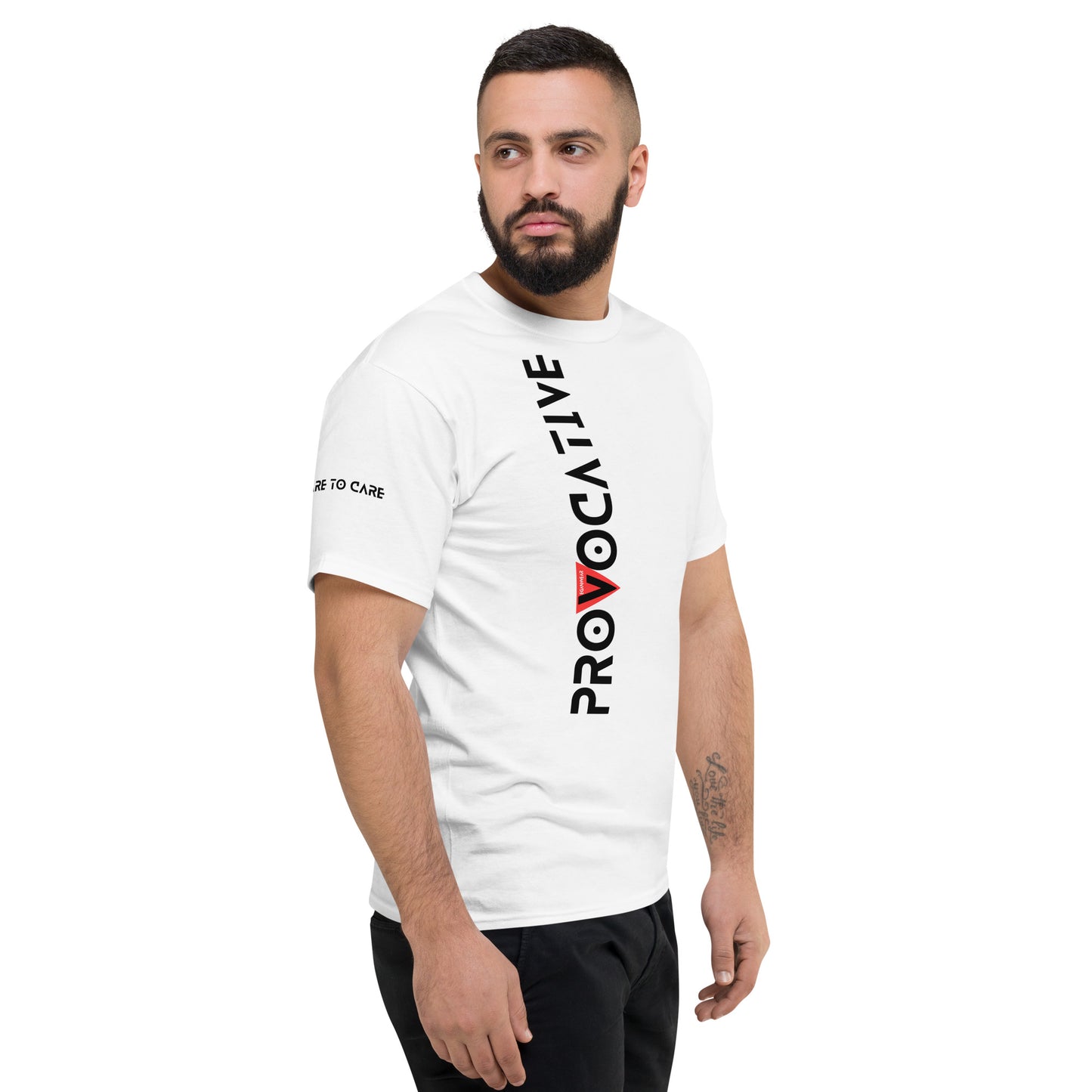 WHT Men's Champion X Provocative T-Shirt - Vodka is Vegan