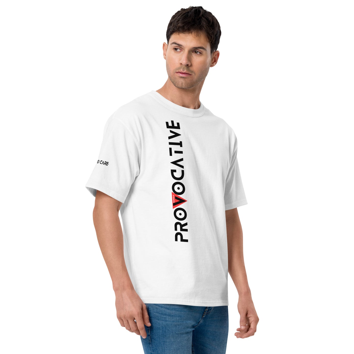WHT Men's Champion X Provocative T-Shirt - Vodka is Vegan