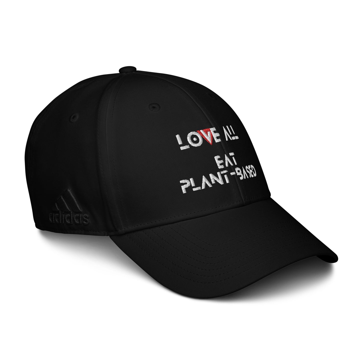 BLK - Genuine Adidas X Provocative Custom Embroidered dad hat - Vegan