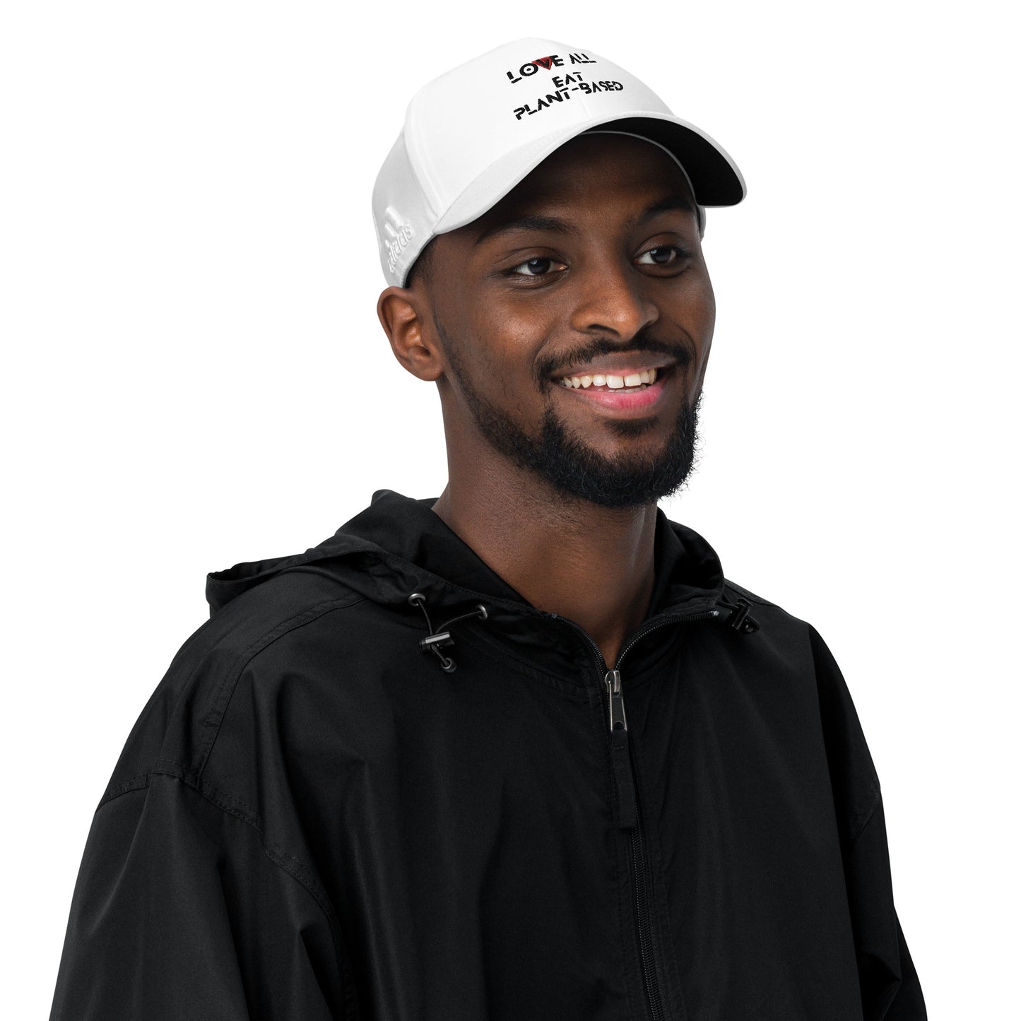 WHT - Genuine Adidas X Provocative Custom Embroidered dad hat - Vegan