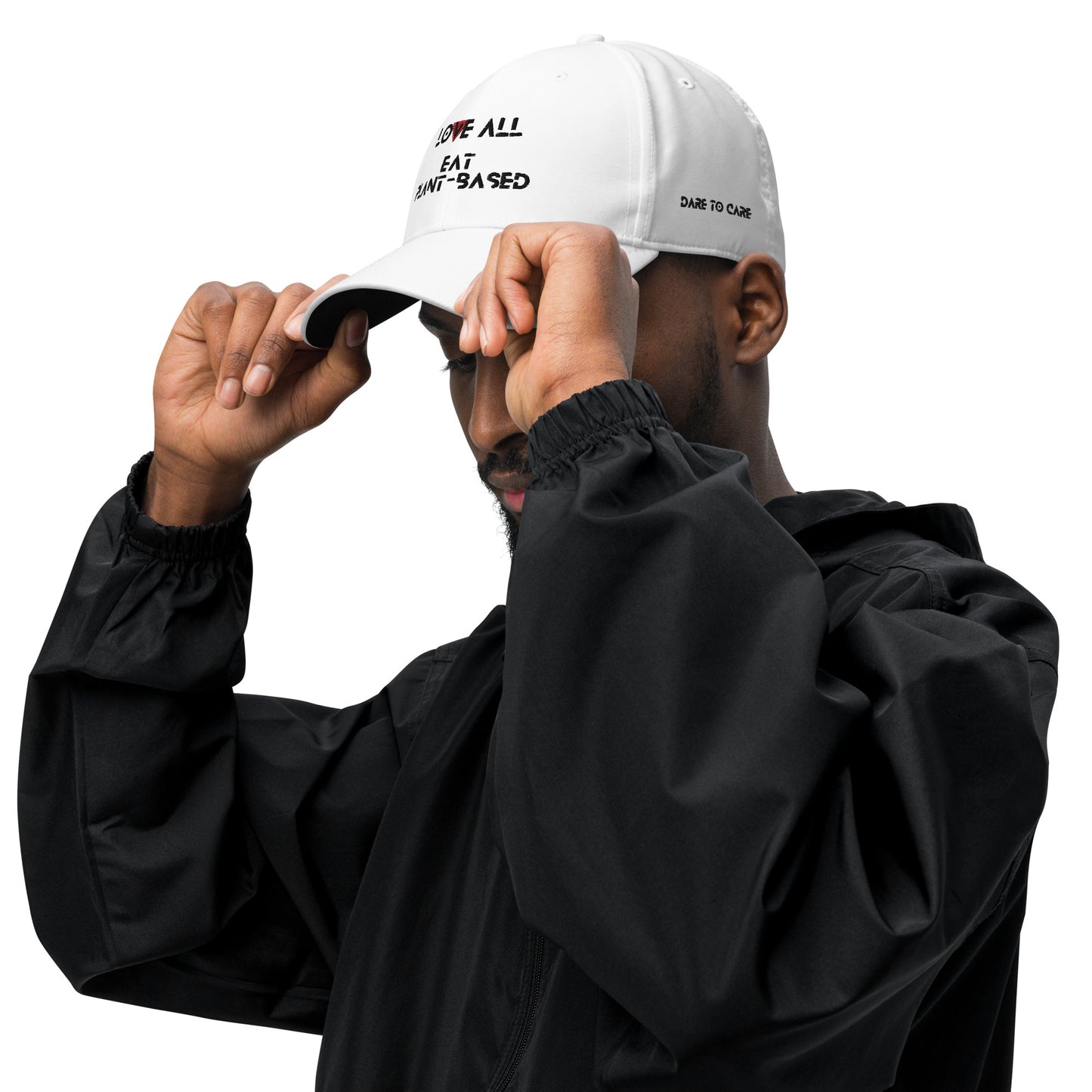 WHT - Genuine Adidas X Provocative Custom Embroidered dad hat - Vegan