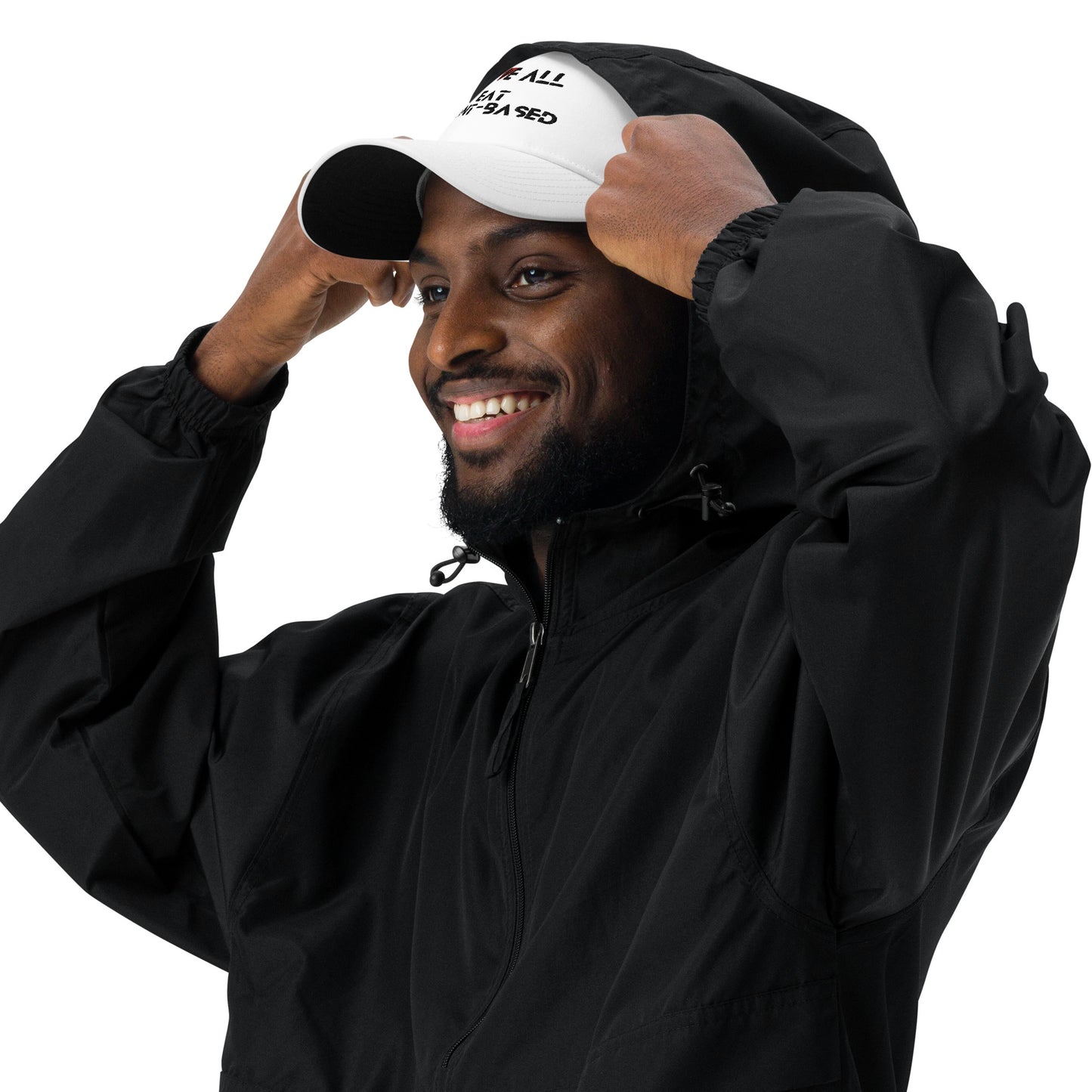 WHT - Genuine Adidas X Provocative Custom Embroidered dad hat - Vegan