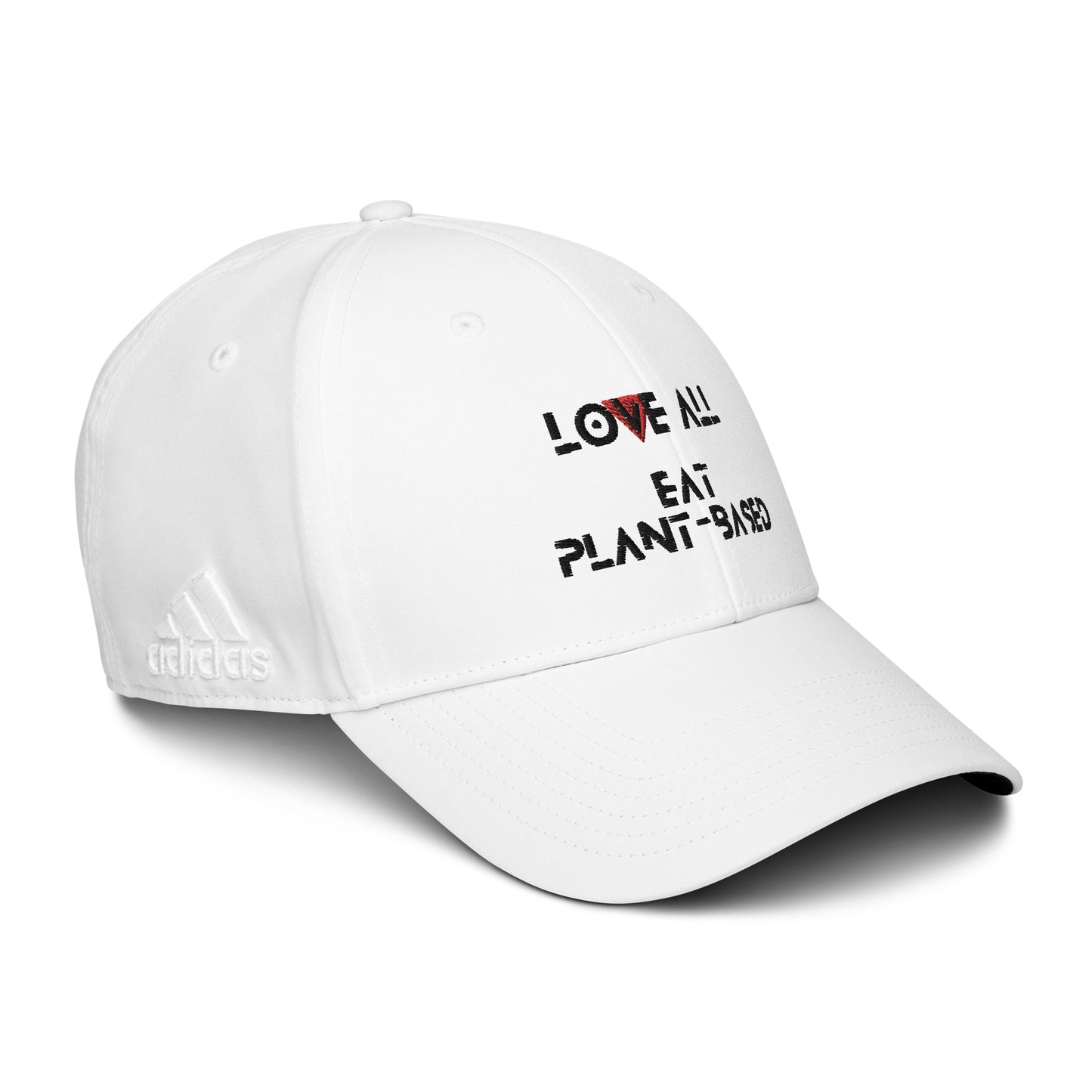 WHT - Genuine Adidas X Provocative Custom Embroidered dad hat - Vegan