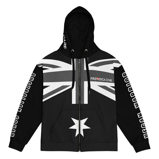 Vegan Warrior - Australian Squad - Unisex zip hoodie