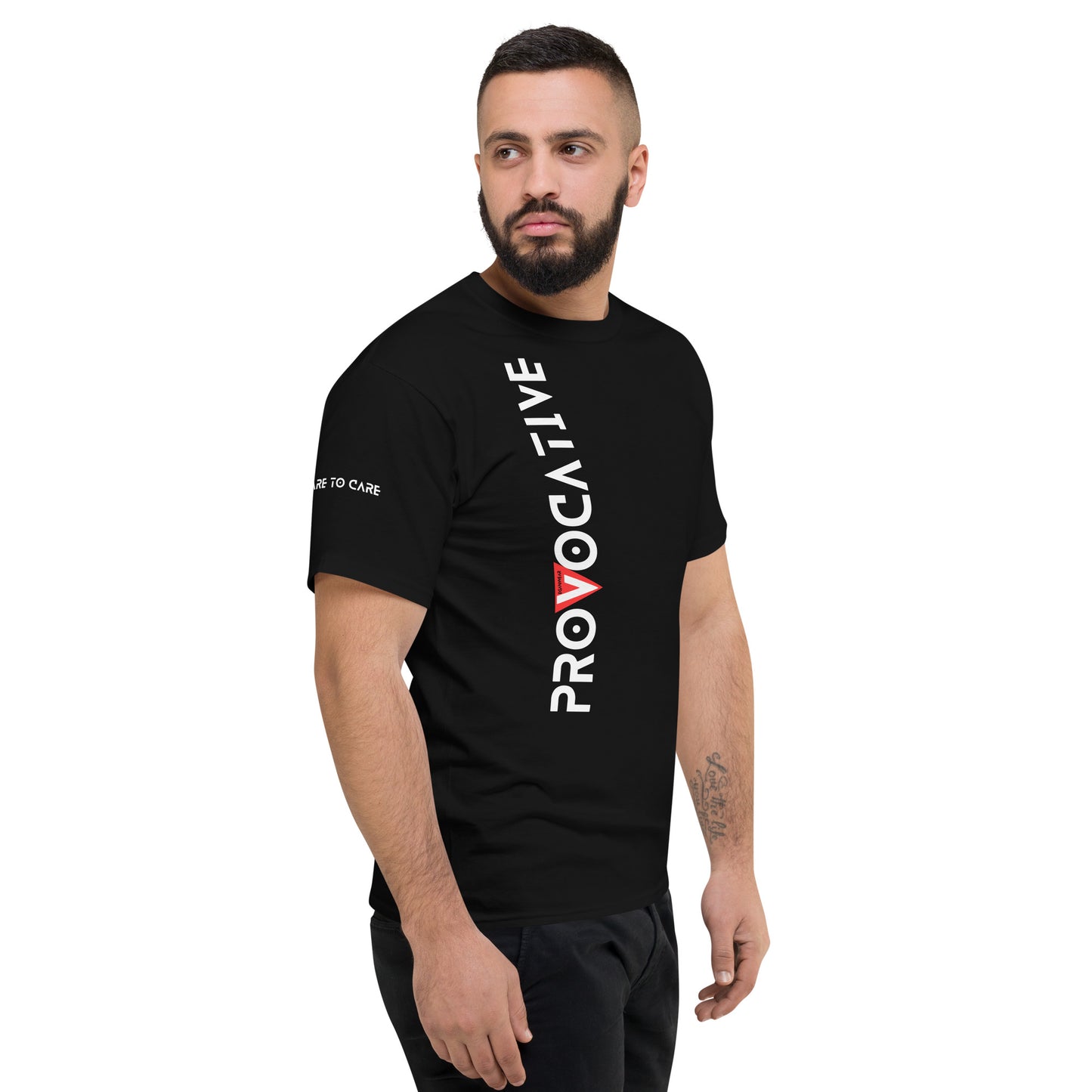 BLK Men's Champion X Provocative T-Shirt - Vodka is Vegan