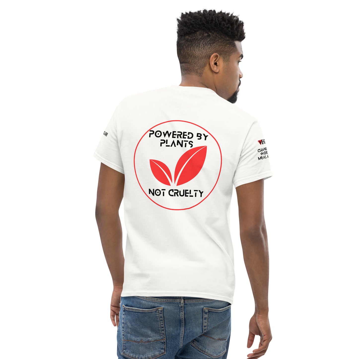 WHT - Men's classic tee - Powered by Plants - Vegan