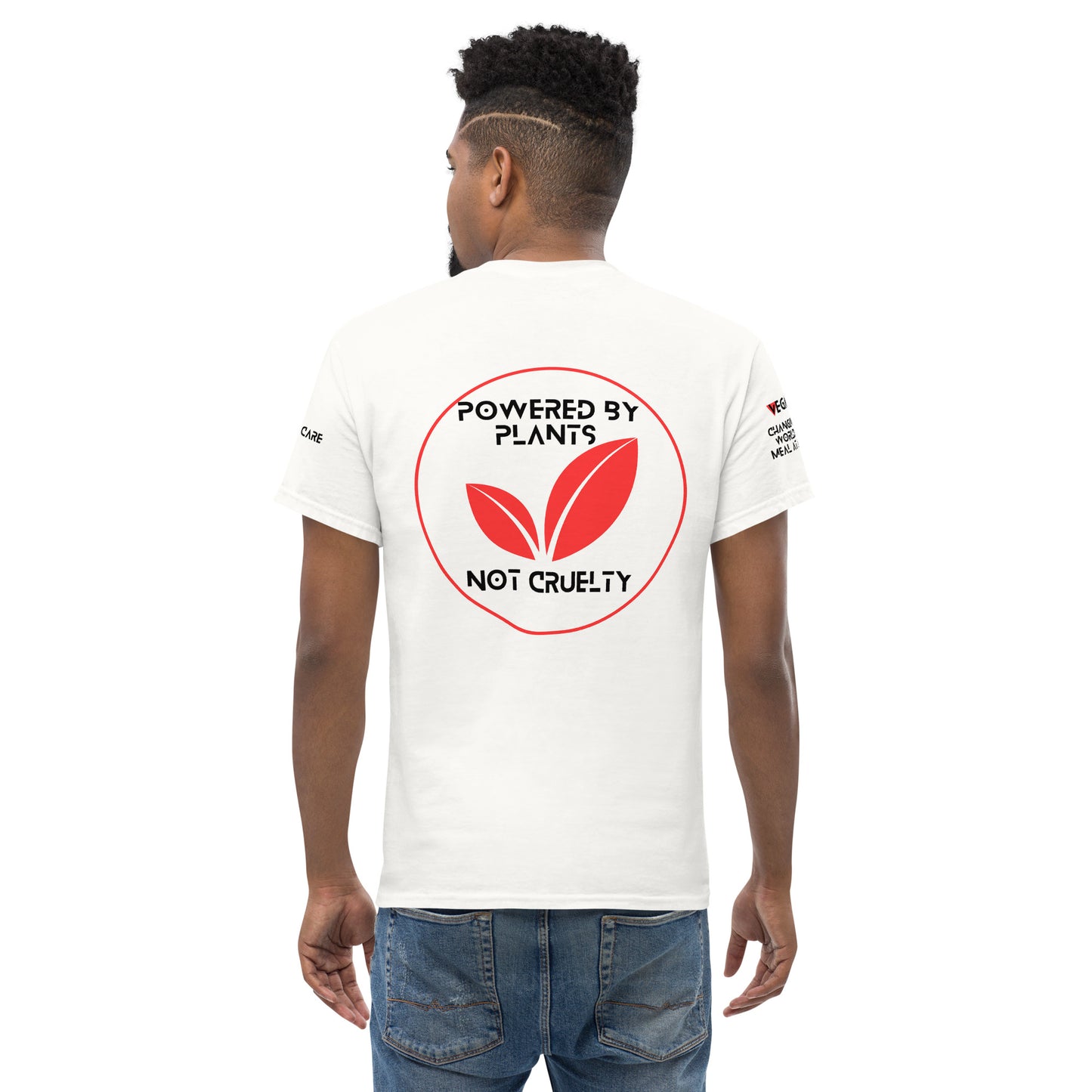 WHT - Men's classic tee - Powered by Plants - Vegan