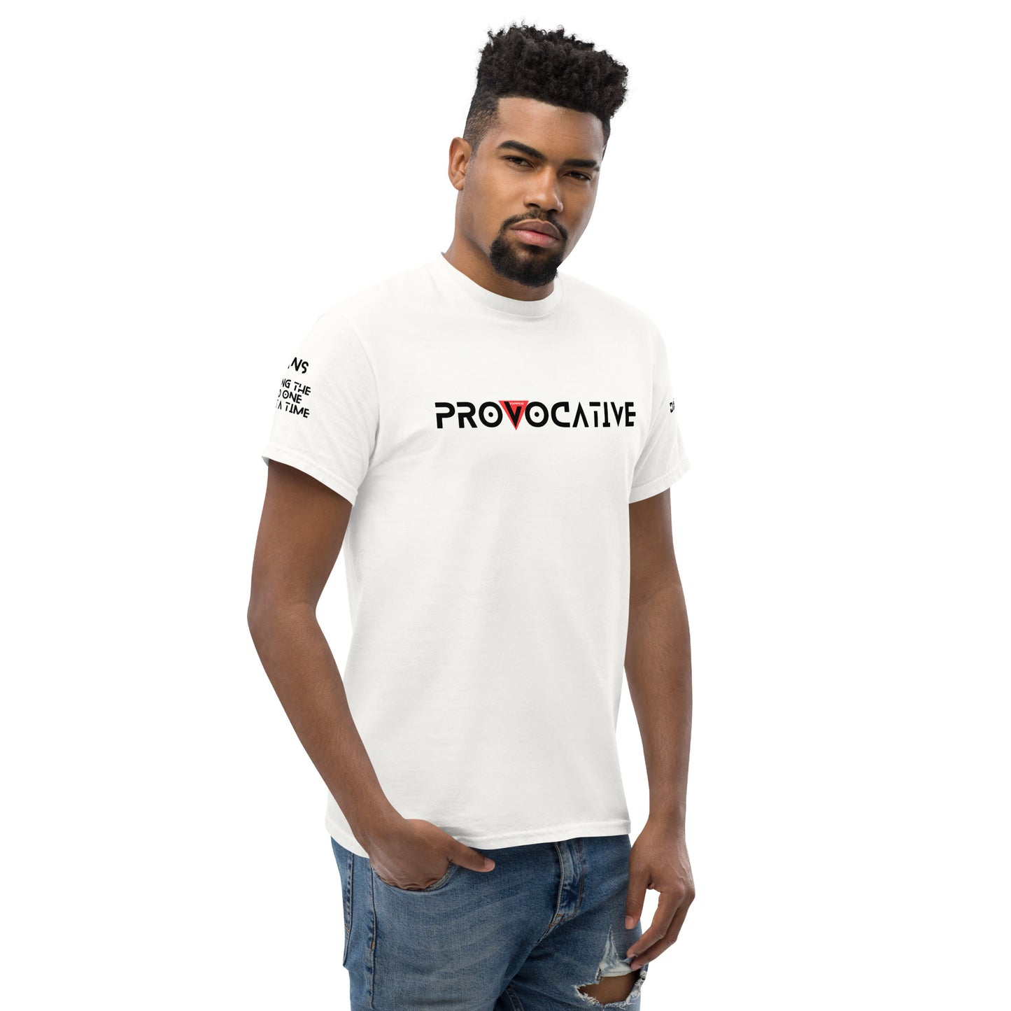 WHT - Men's classic tee - Powered by Plants - Vegan