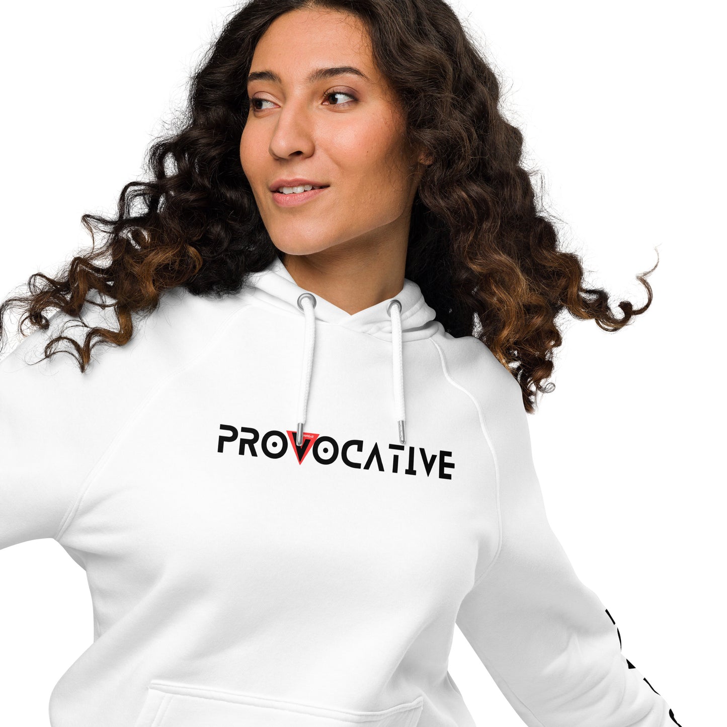 Unisex Hoodie - Friends not Food - WHT - Vegan