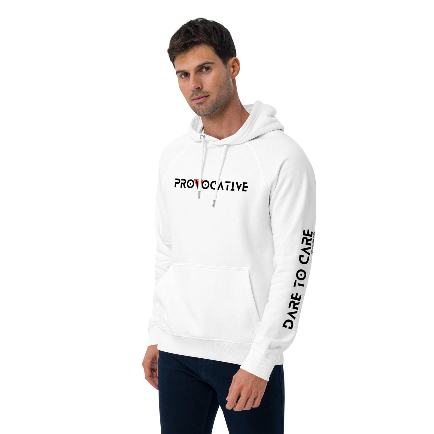 Unisex Hoodie - Friends not Food - WHT - Vegan