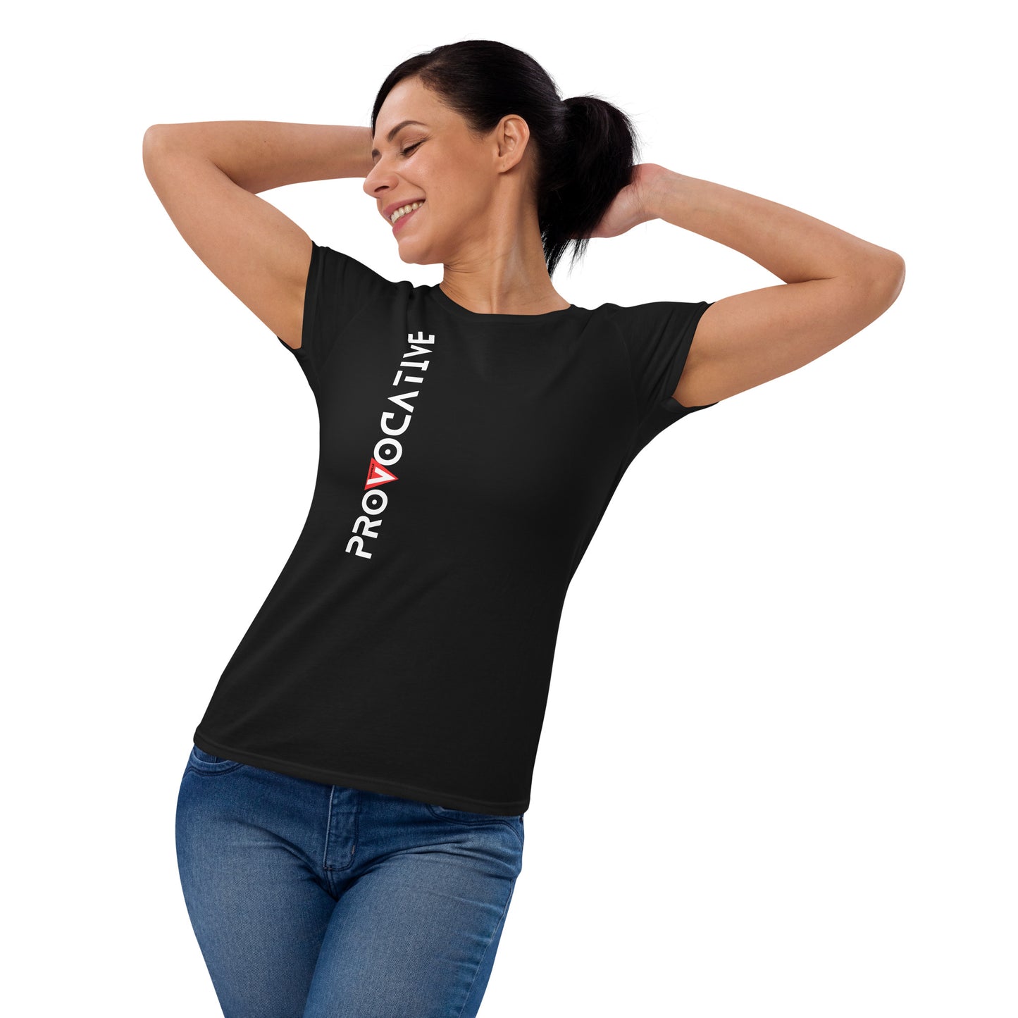 BLK - Women's short sleeve t-shirt - Vodka is Vegan