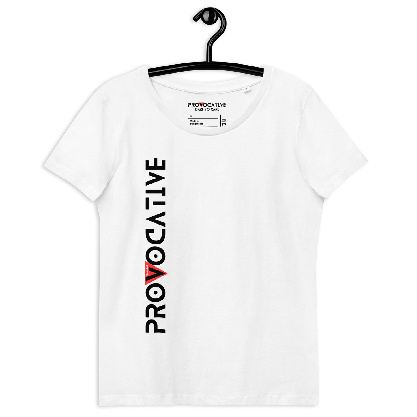 WHT - Women's fitted eco tee - Vodka is Vegan