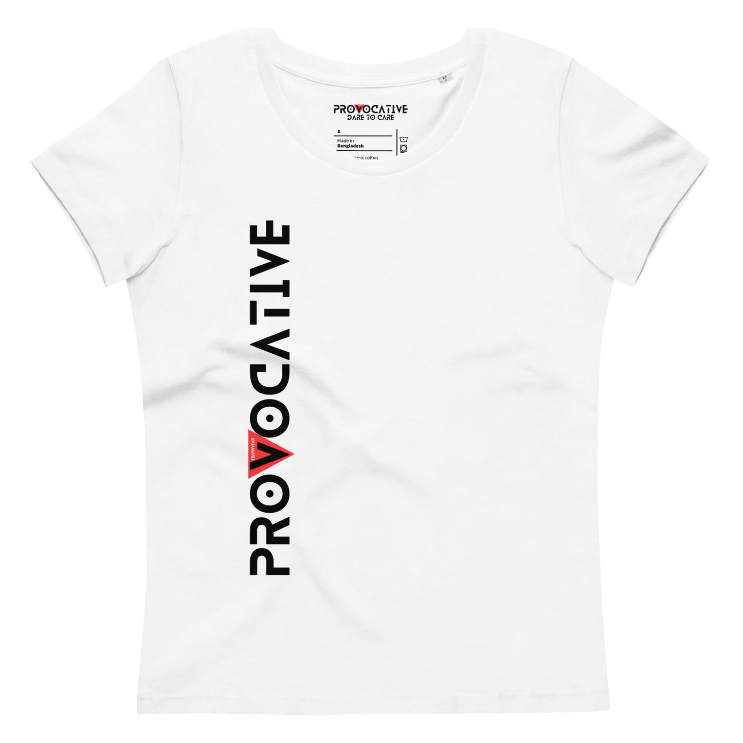 WHT - Women's fitted eco tee - Vodka is Vegan